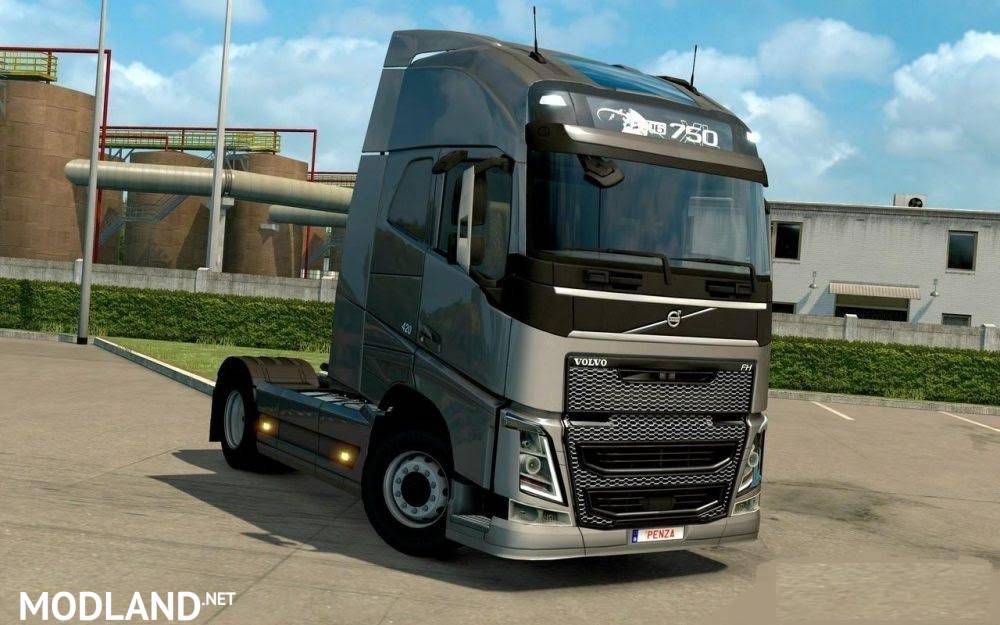 Gray grille all VOLVO FH 2012 engines