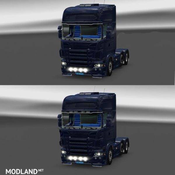 GTM LED Sunvisors Scania