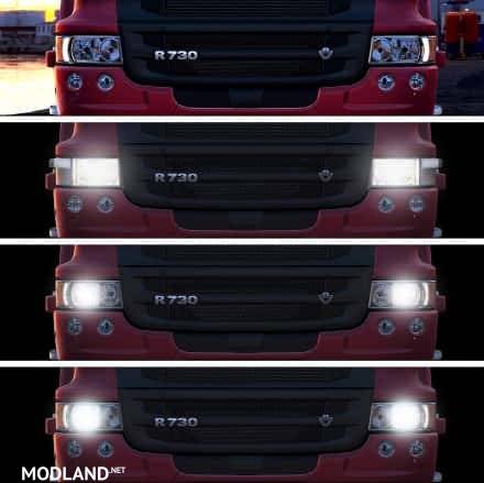 Realistic Headlight Colors For All Trucks