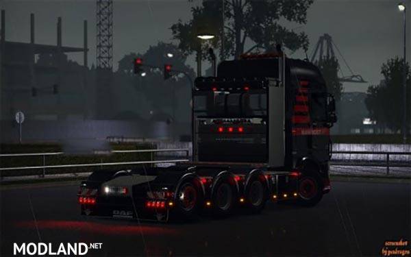 Heavy Haulage Chassis addon for DAF XF Euro 6