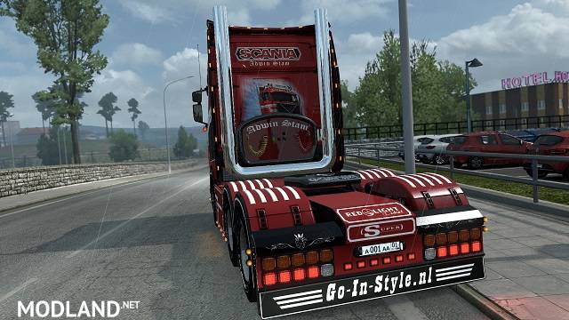 Scania next gen high pipe with airbar