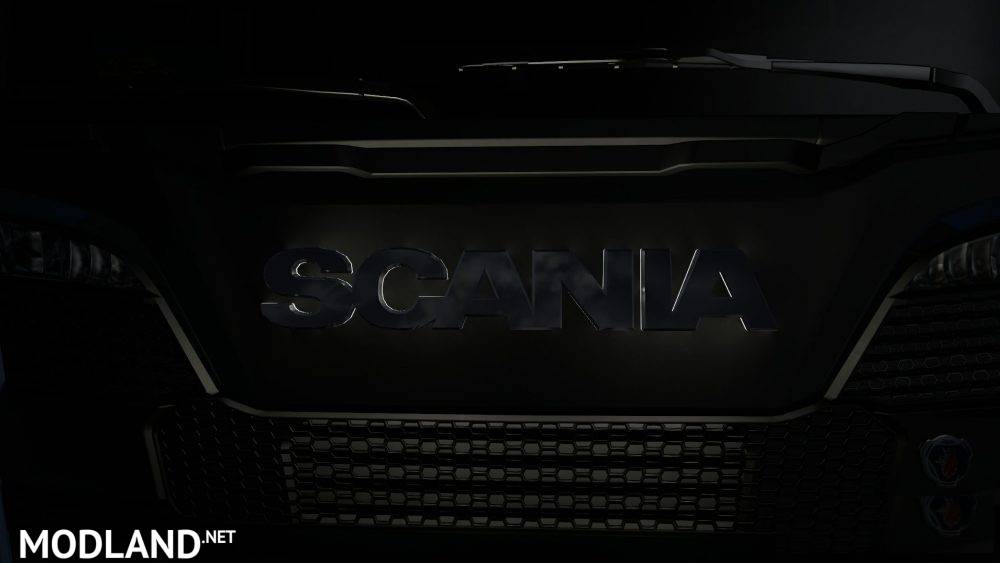 Scania Next Gen S&R illuminated Logo