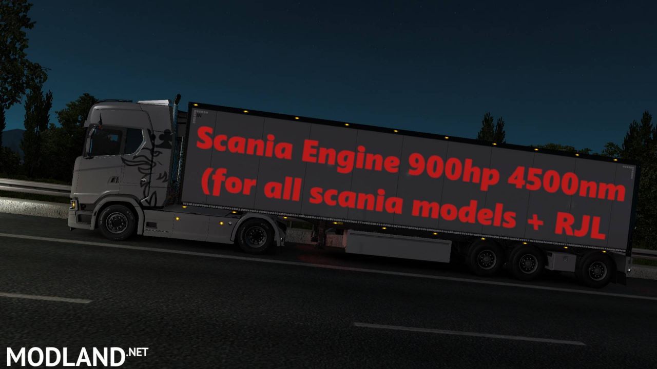 Scania 900 hp Engine