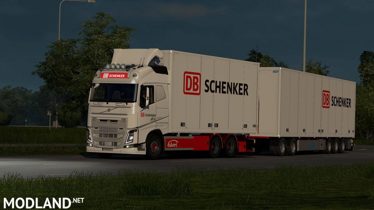 Kraker/NTM/VAK/Ekeri Addon for Eugene's Volvo FH & FH16 2012