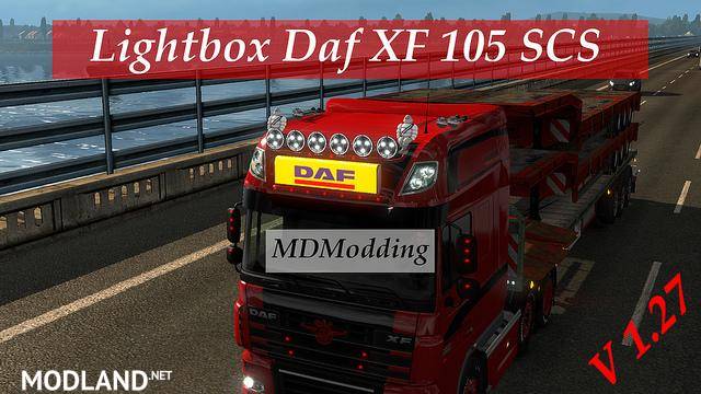 Lightbox Daf XF 105 1.27