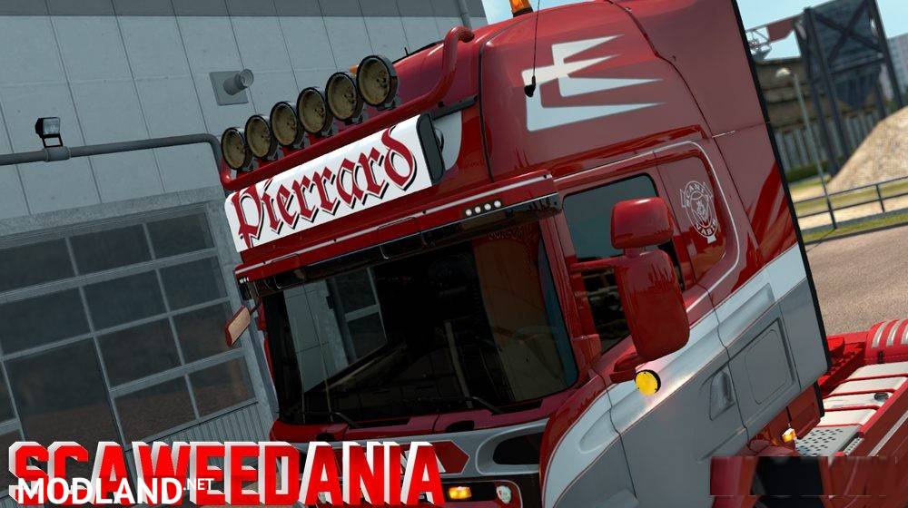 Pierrard Transport Lightbox for Scania RJL