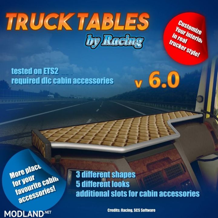 Truck Tables by Racing v 6.0 [1.35]