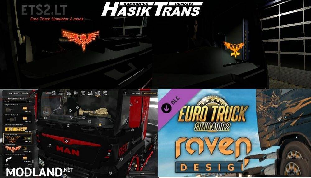 MAN TGX Euro6 DLC Raven compatibility