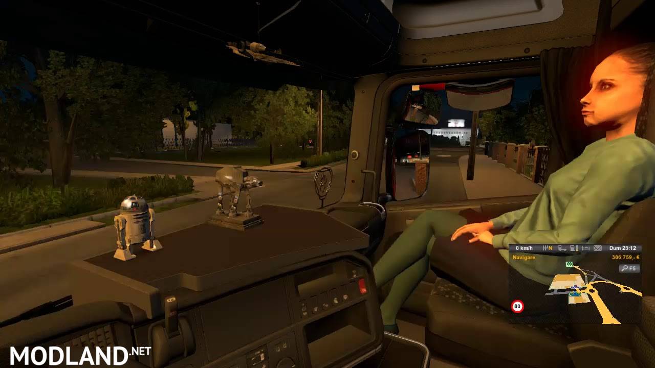 Animated female passenger in truck (with you) V2.0 (1.36)