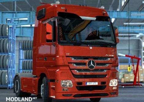 Mercedes Actros 2009 Rework & Retextured & Some original accessory