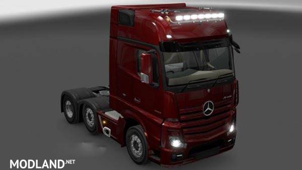 Mercedes Actros MP4 2014 Roof Bar