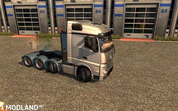 Mercedes Actros MP4 8×4 Chassis