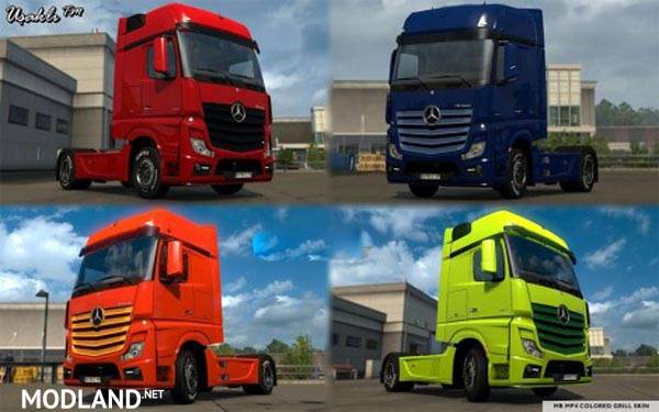 Mercedes-Benz MP4 Colored Grill