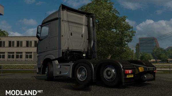 Mercedes MP4 Tag Axle