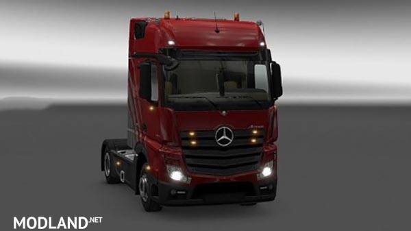 New Actros plastic parts and more