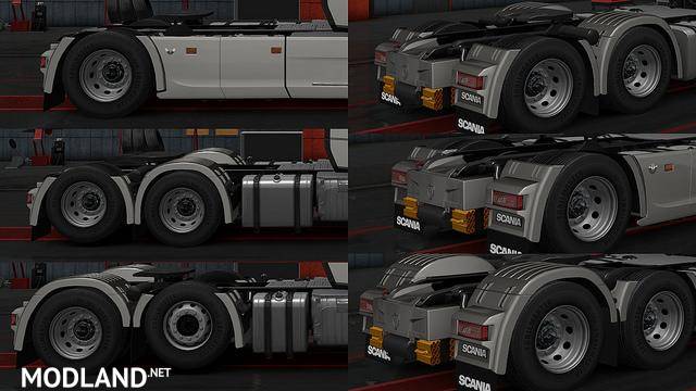 New Rear Fender Scania 2016 R and S