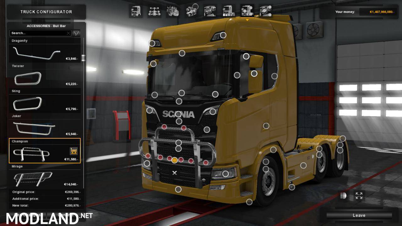 new Logo & Grill for Scania S 2016