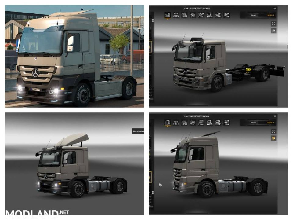 MB Actros MP3 & Tuning Accessories