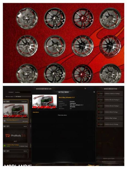 Alloy Wheels Mod