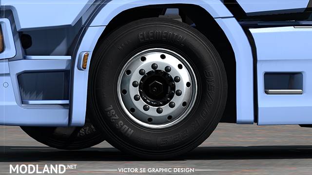 Dark Textures Pack for Stock, Michelin and Goodyear Tires