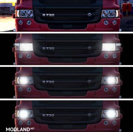 Realistic Headlight Colors For All Trucks