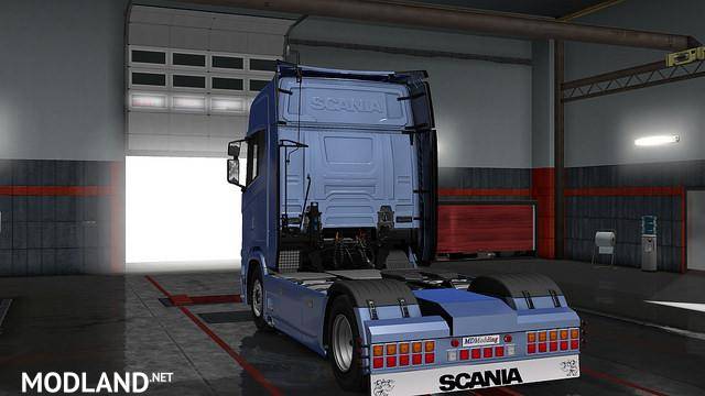 Rear bumper Scania Next Gen