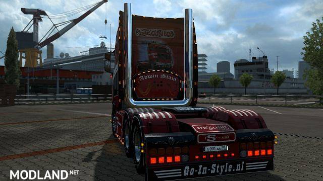 Scania next gen high pipe with airbar