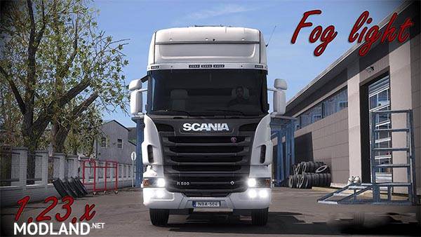 Scania R Fog light