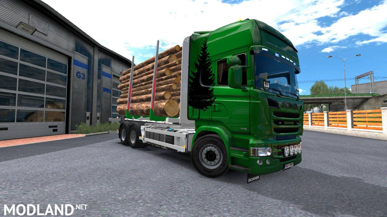 Scania timber + skin 1.30