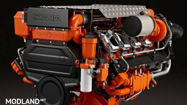 Scania V8 Marine Engines
