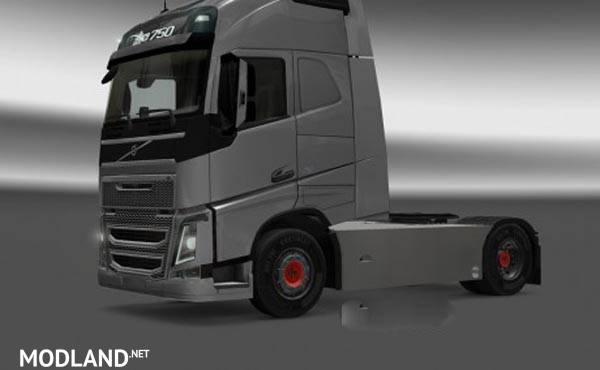 Volvo FH 2012 Sideskirts