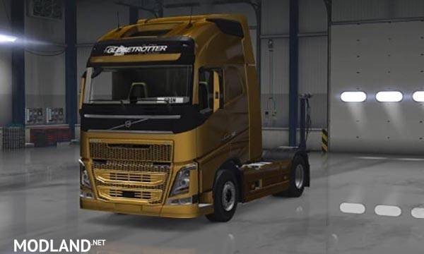 Volvo FH16 2012 Paintable Grille