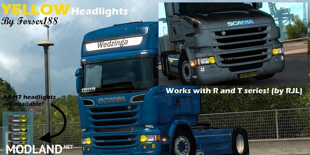 Yellow headlights for RJL (FIX!)