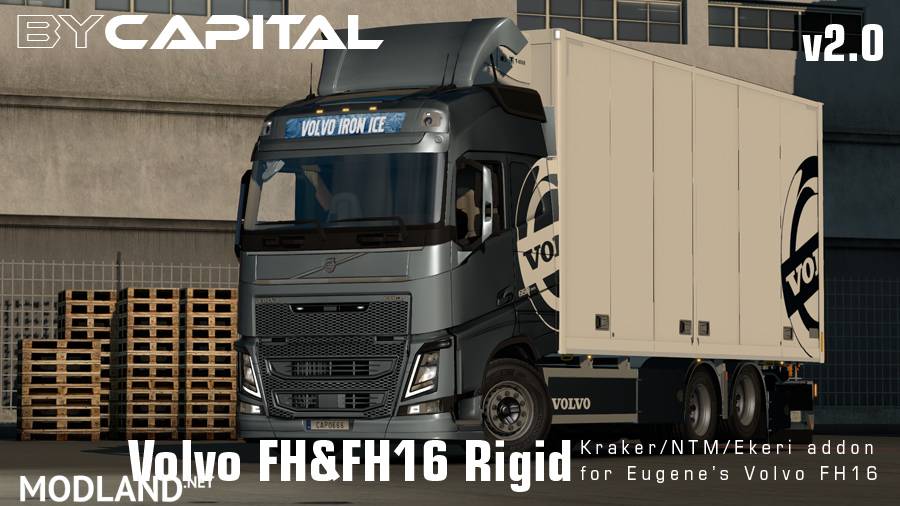Rigid Chassis Addon for Eugeneâ€™s Volvo FH&FH16 2012 v2.0 â€“ ByCapital