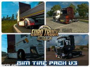 RIM & TIRE PACK v3 for ets2 - ETS 2