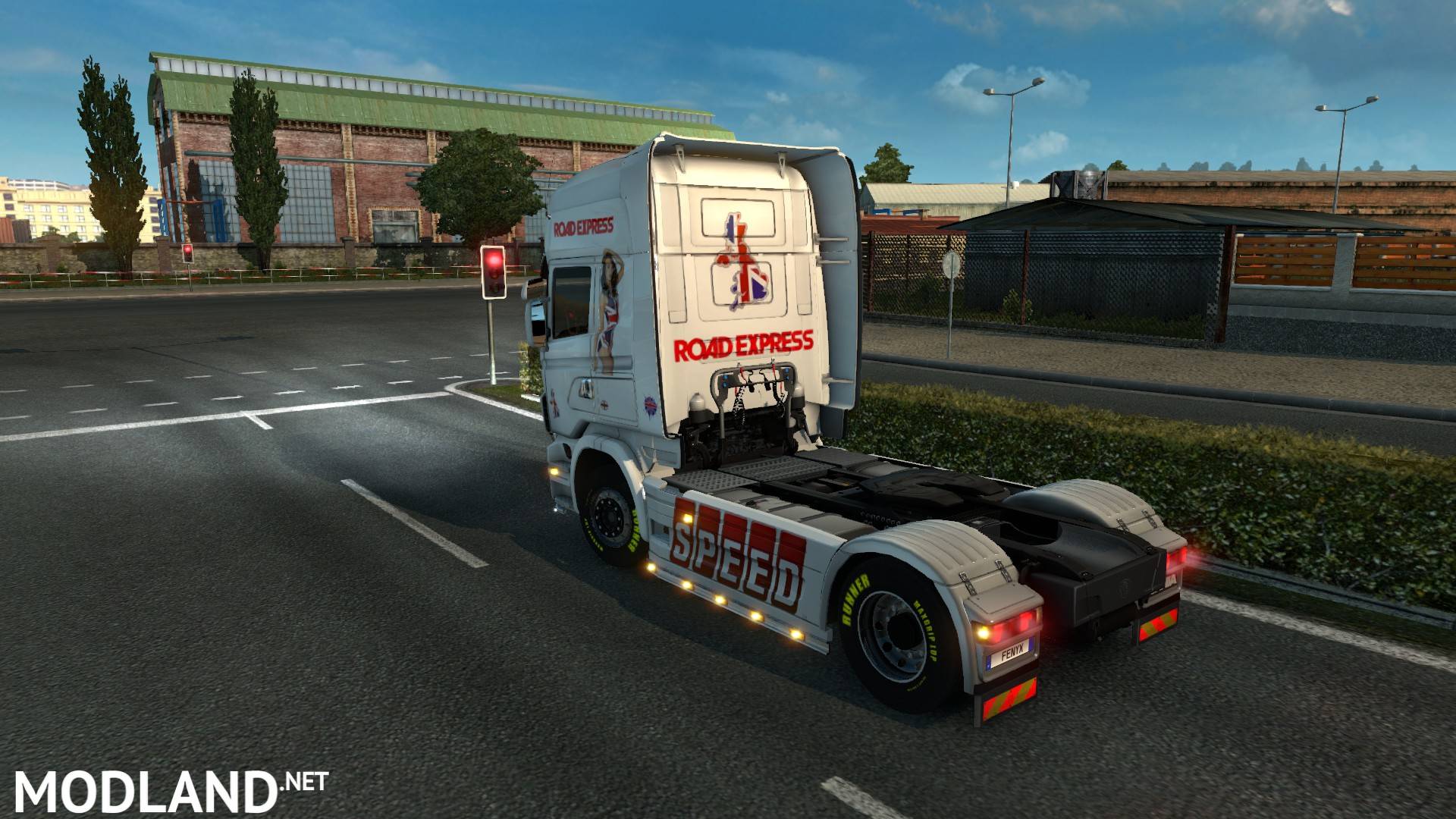 Scania R Topline Skins ENGLAND v 1.1 - ETS 2