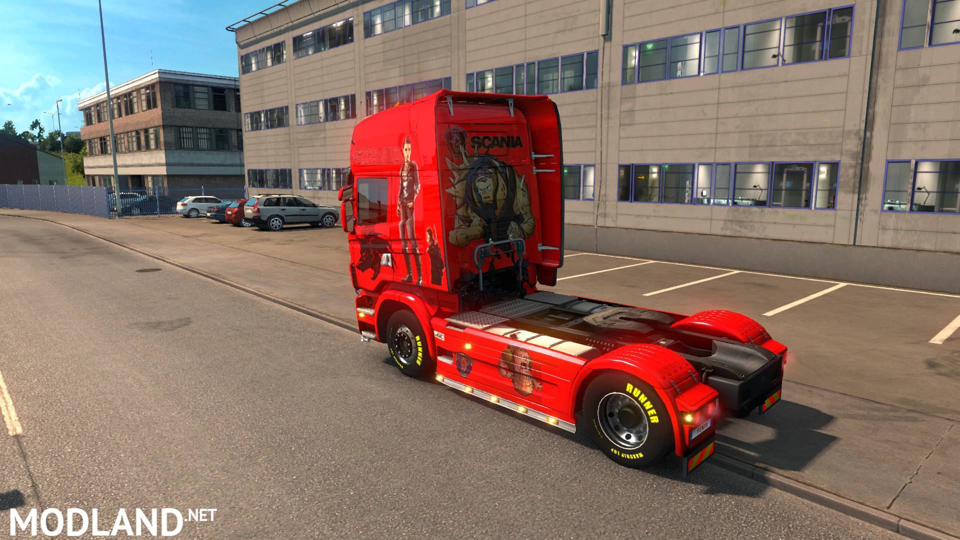 Scania R Topline Skins ROAD v 1.9 - ETS 2