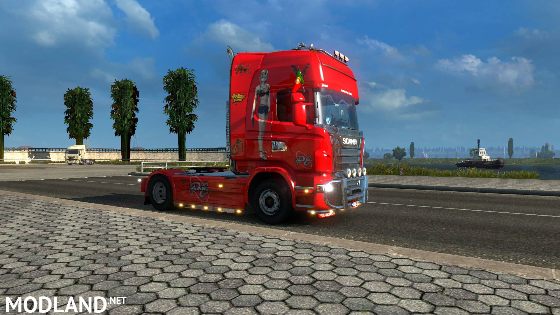 JDC SKINS SCANIA R PARASITE EVE v 2.1 - ETS 2