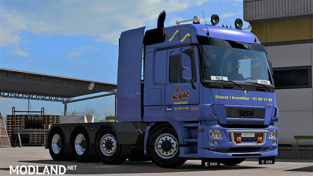 SISU POLAR MK1 V1.0 ATS 1.32.X »  - FS19, FS17, ETS 2 mods