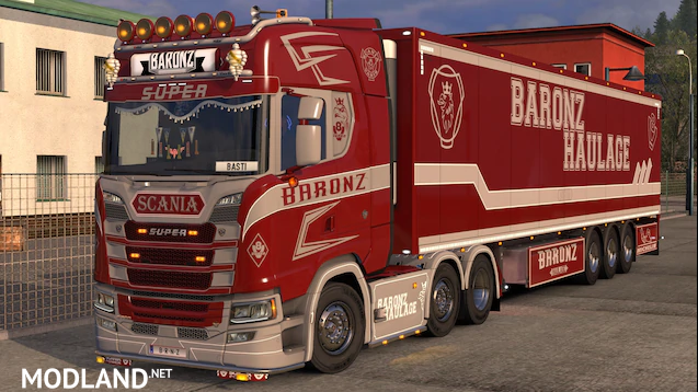 Baronz Haulage (Scania S + Scania RJL) [1.33] - ETS 2