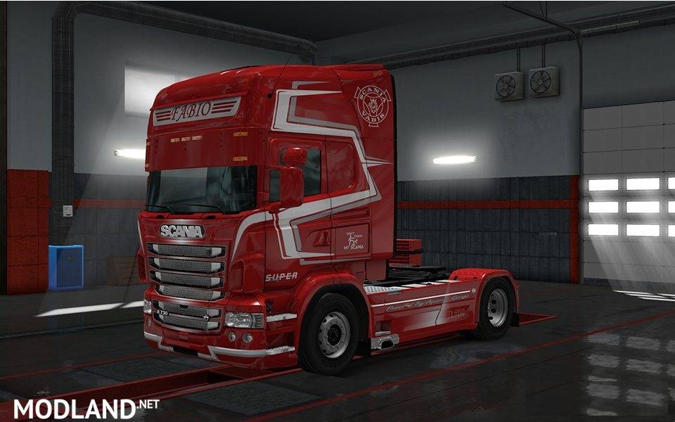 Fabio Scania RJL Skin - ETS 2