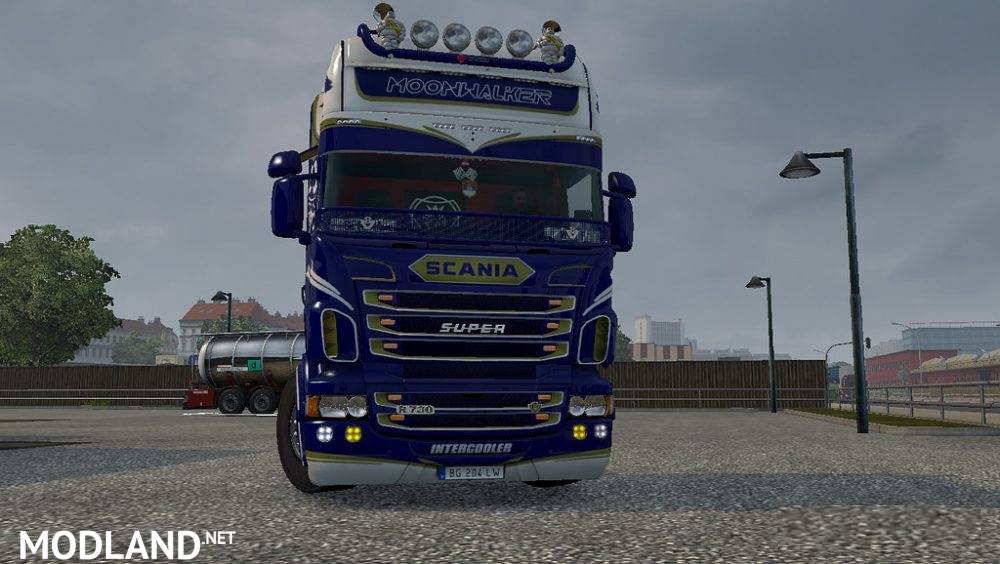 Moonwalker Scania RJL Skin - ETS 2