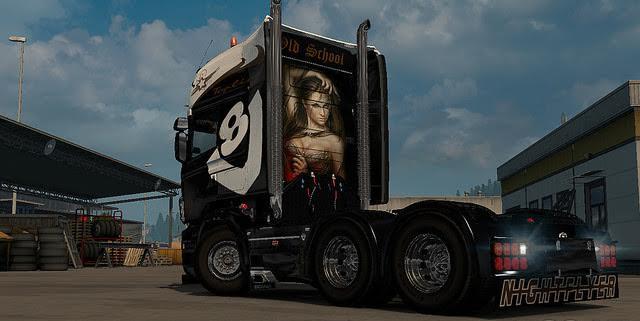 Black Knight 1 Mini Skin Pack - ETS 2