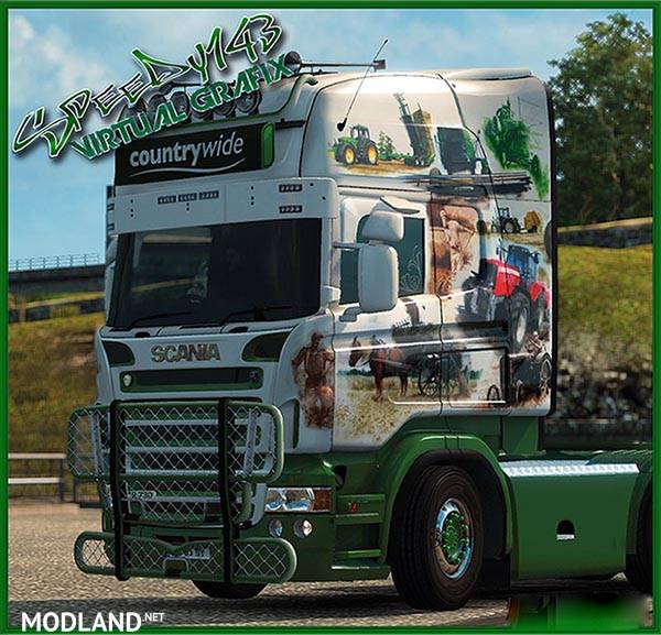 Countrywide Skin Rjl Scania Ets 2