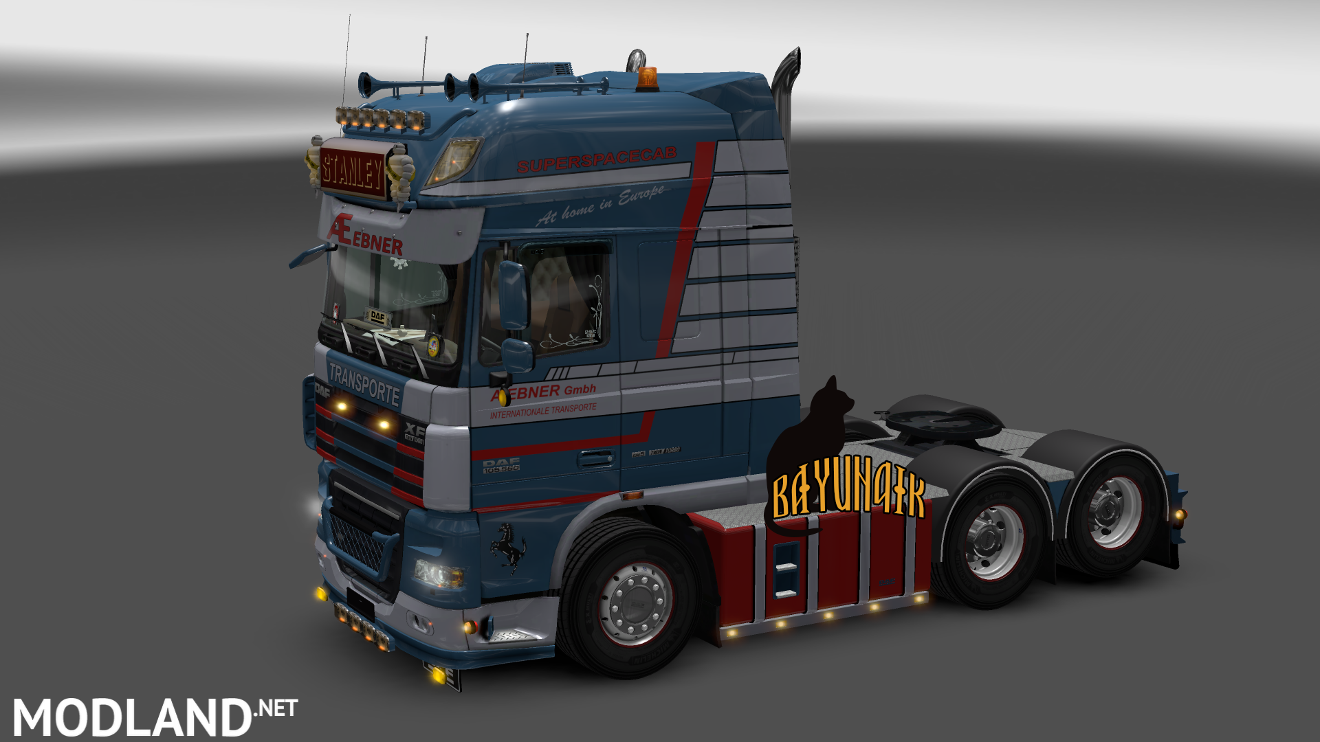 DAF XF105 by Stanley A. Ebner skin - ETS 2