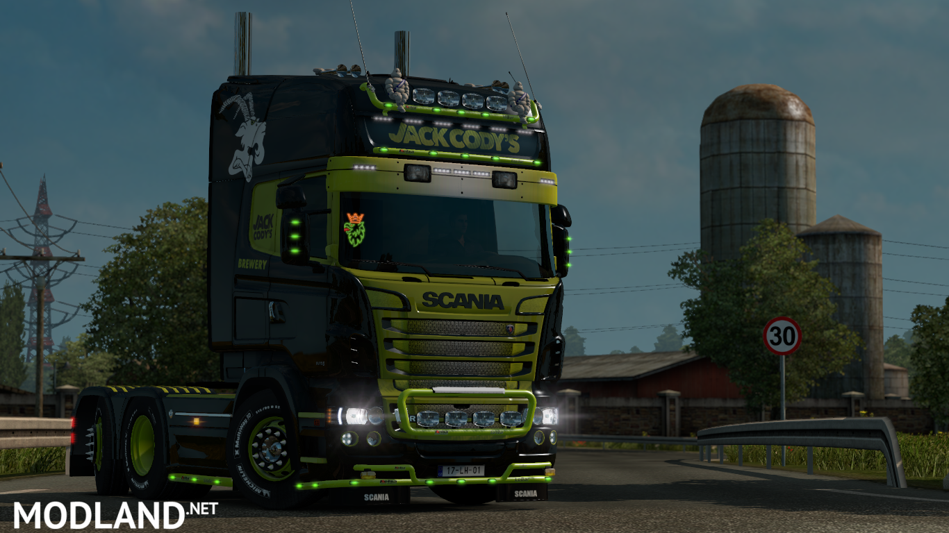 Jack Cody Brewery Scania R (RJL) - ETS 2