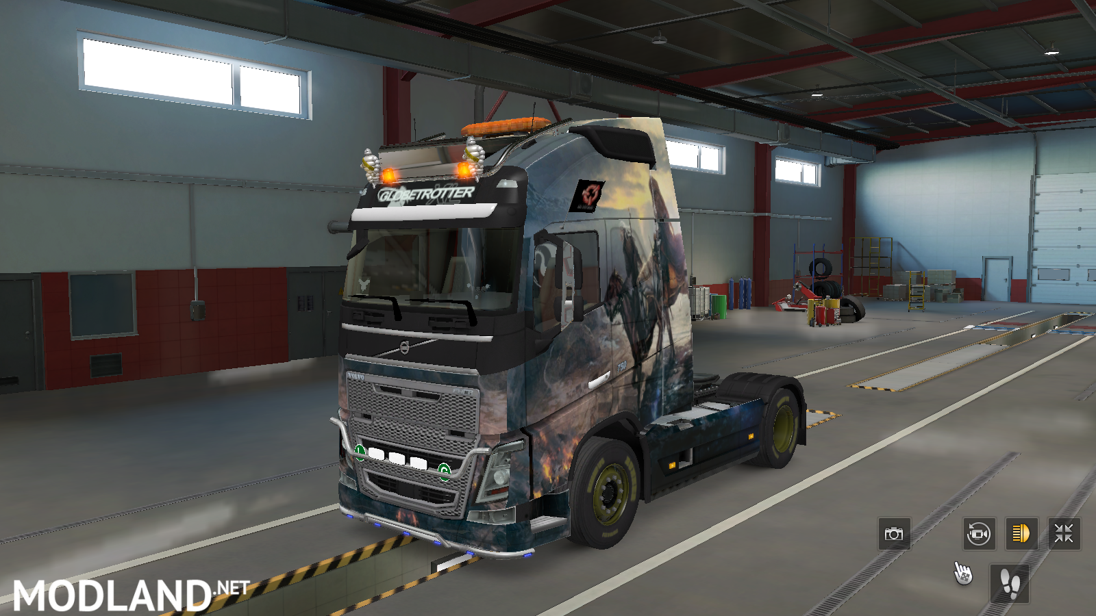 VOLVO FH16 2012 SKIN 3 ETS2 1.37 - ETS 2