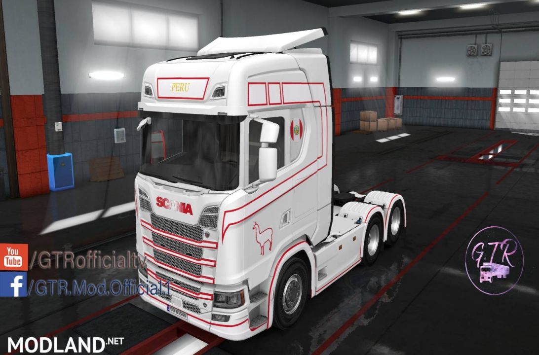 Skin Peru for Scania S Next Gen