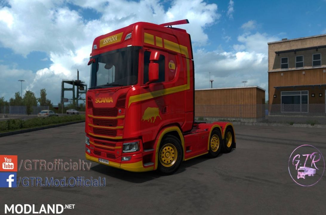 Skin Spain for Scania S Next Gen