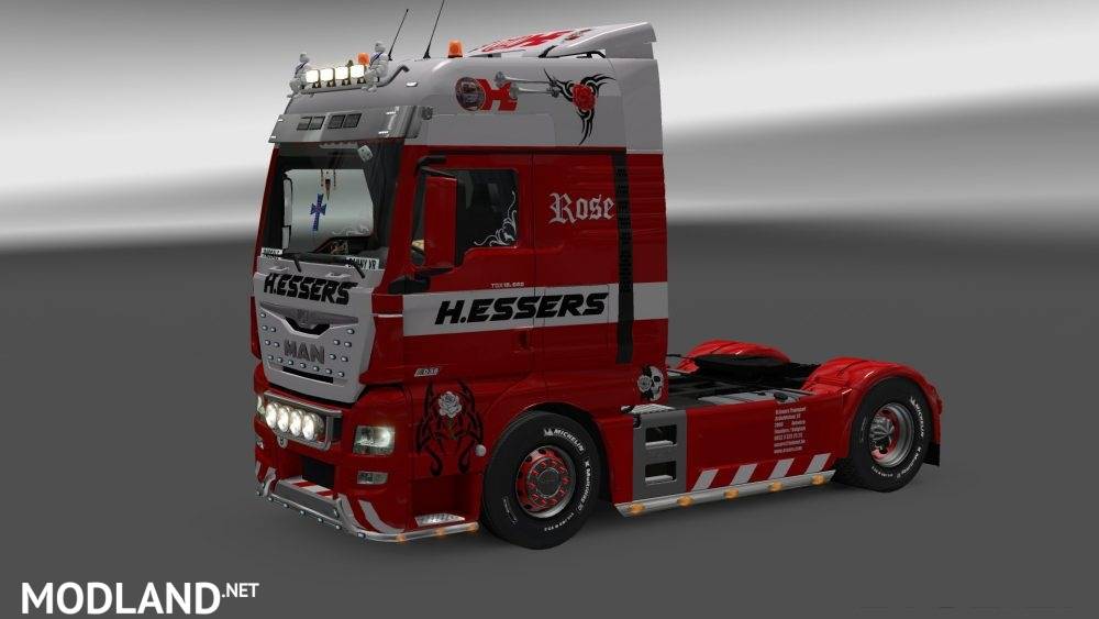 H.Essers Rose MAN Euro6 (MADster) skin